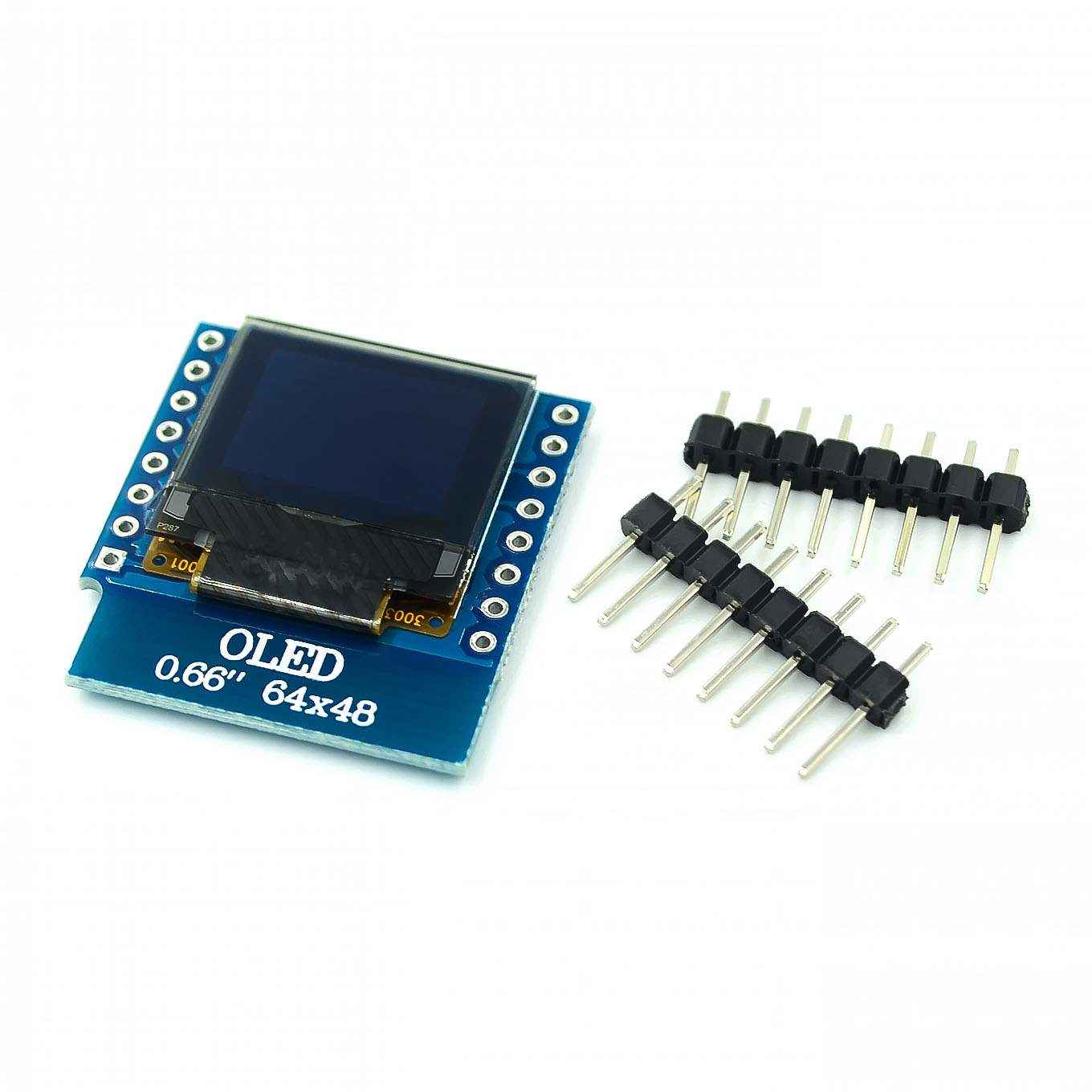 Wemos D1 Mini - No：0.66 inch OLED Display Module for