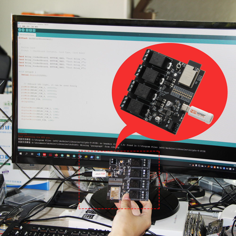 LILYGO® TTGO T-Relay ESP32 Wir - Ttgo Tdisplay ulasan dan harga