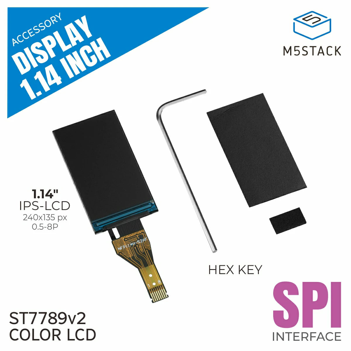 M5Stack Display 1.14 Inch Colo - M5Stickc ulasan dan harga