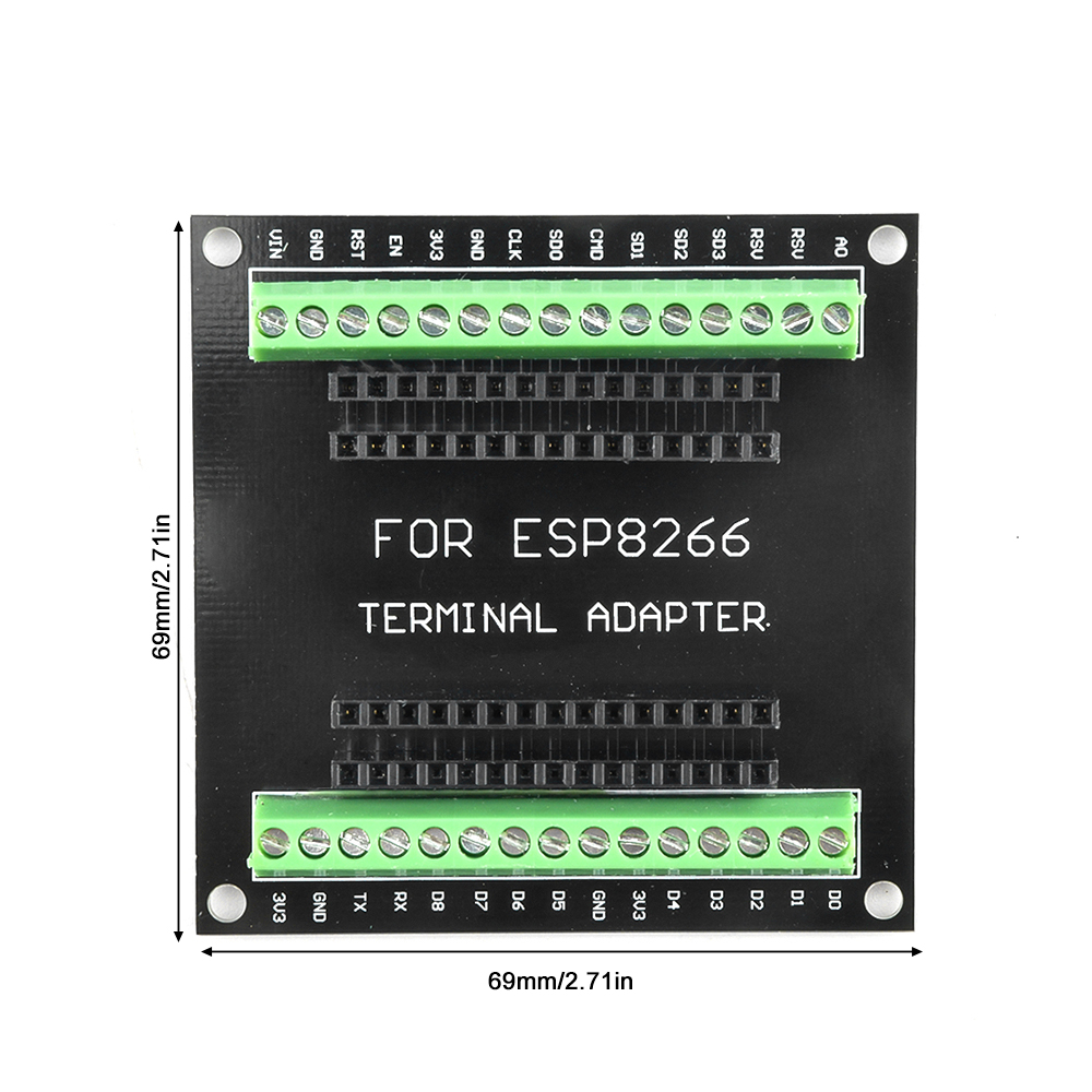 1/3PCS ESP8266 ESP32 Expansion - Nodemcuv2 ulasan dan harga