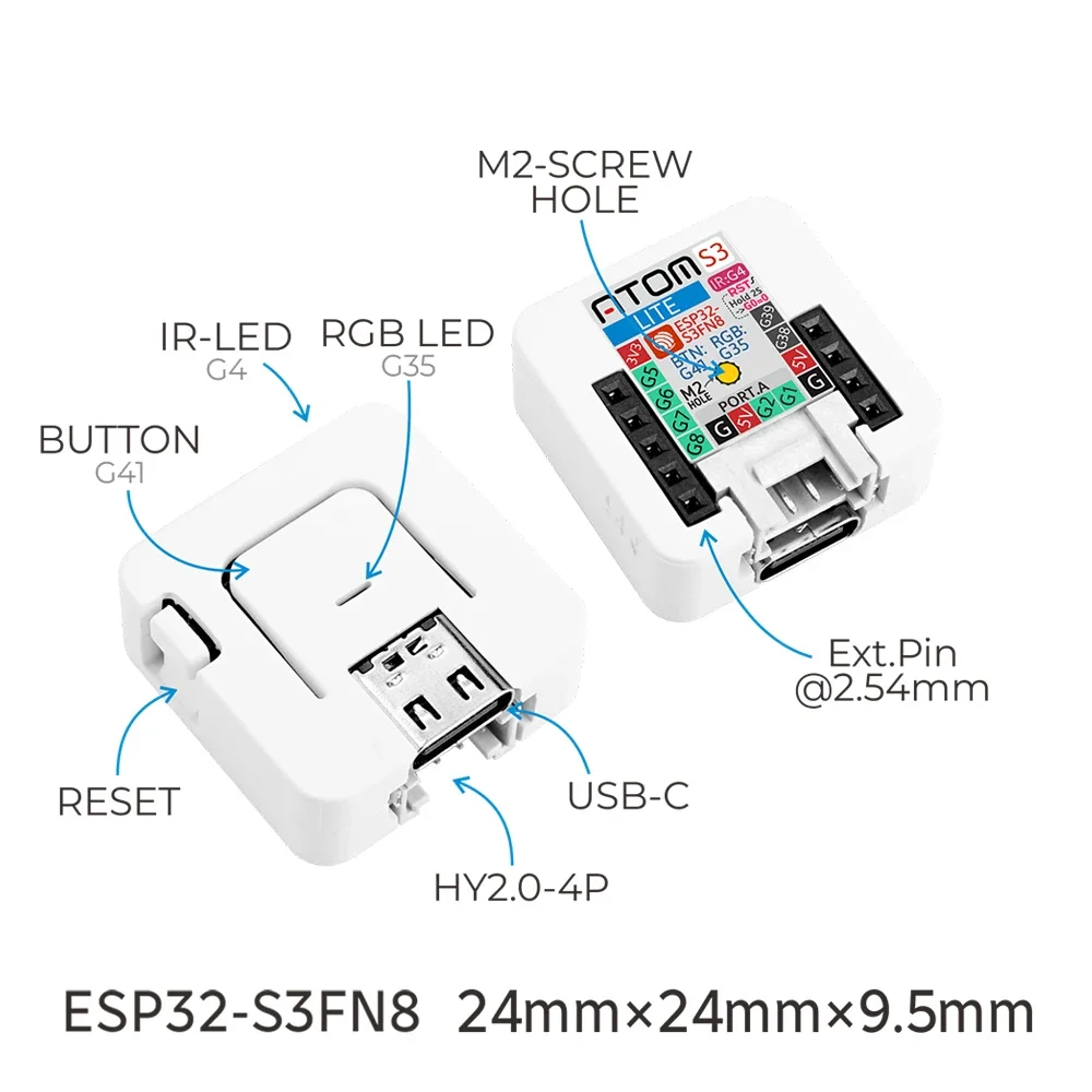 M5Stack AtomS3-Lite ESP32-S3 D - Doit Esp32 ulasan dan harga