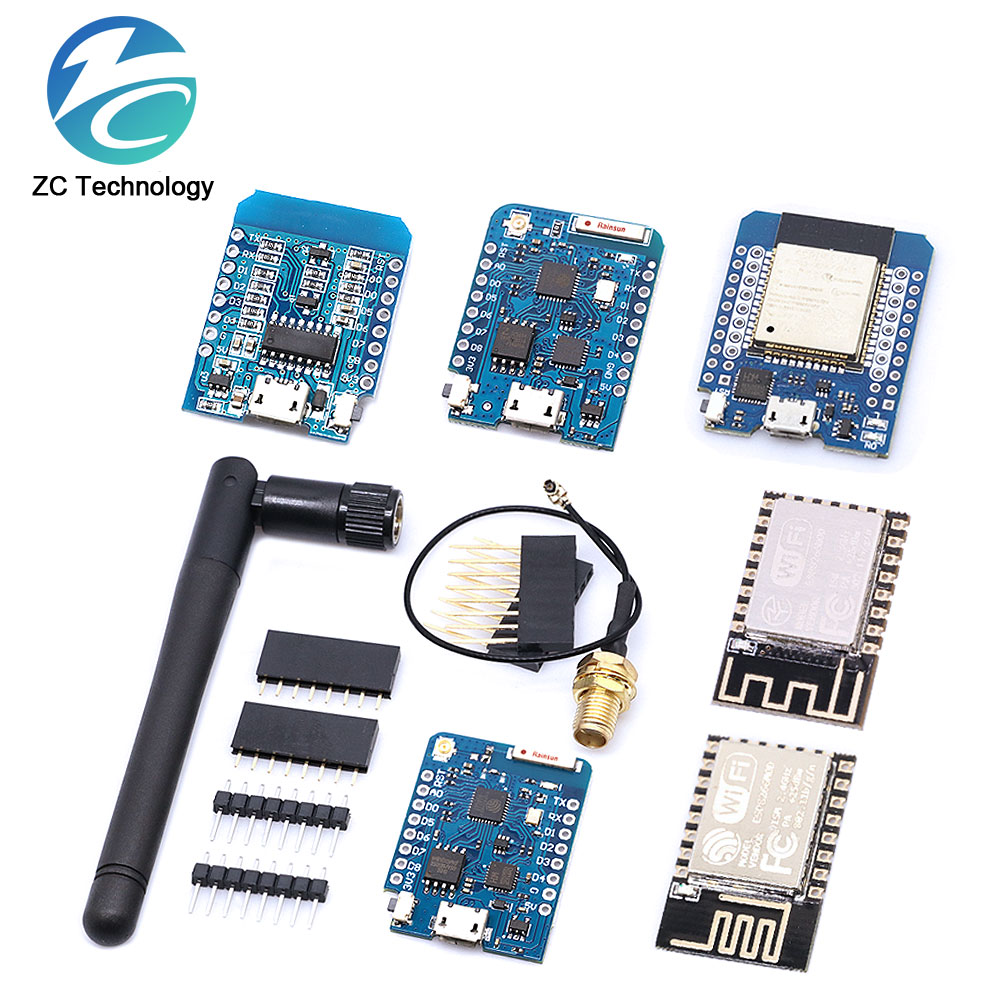 ESP8266 ESP-12 ESP-12F ESP32 C - Wemos D1 Mini ulasan dan harga