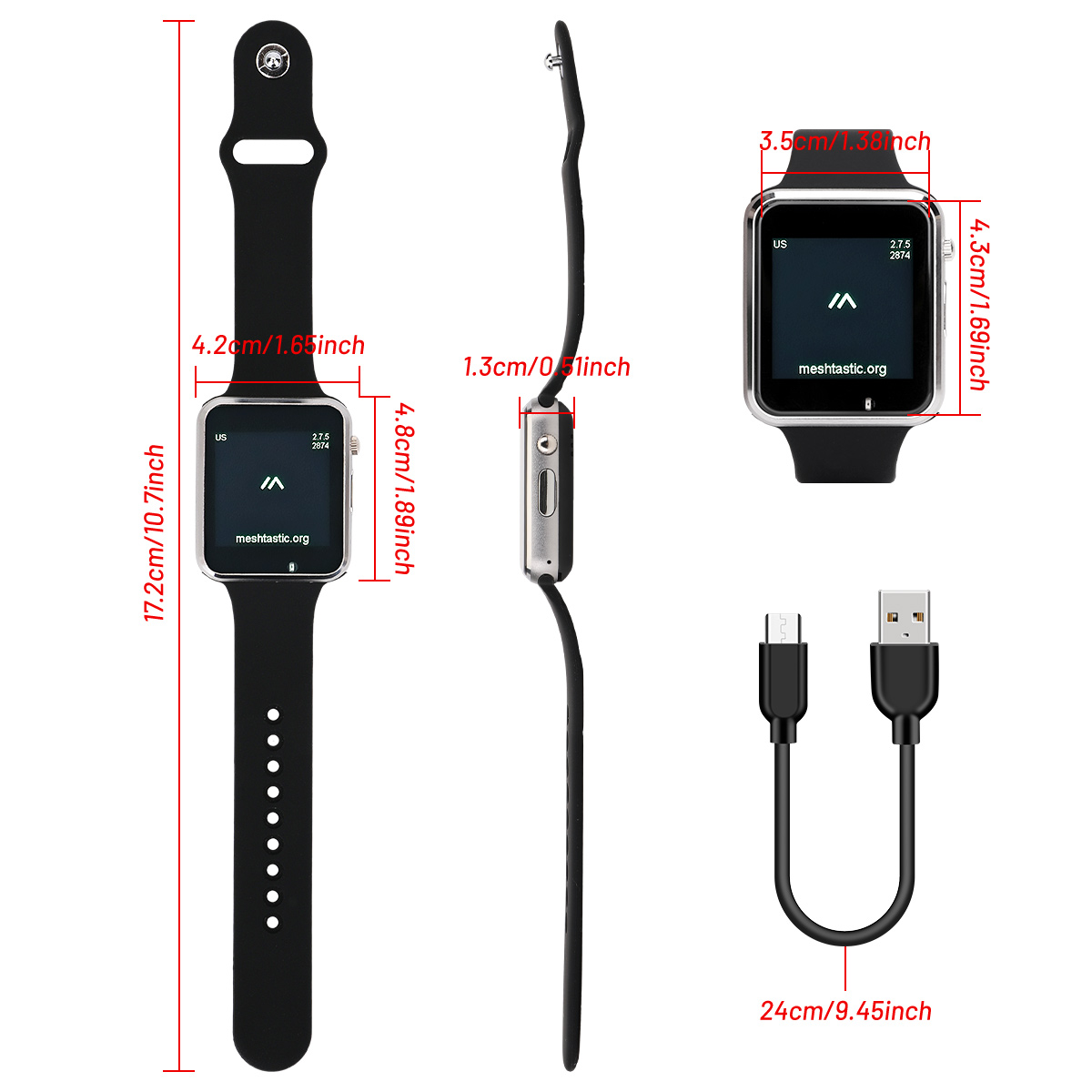 LILYGO T Watch S3 Lora Meshtas - Ttgo T Watch ulasan dan harga