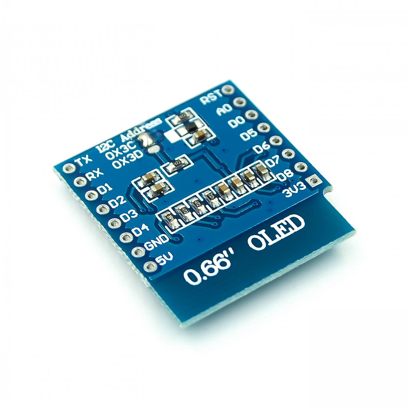 No：0.66 inch OLED Display Modu - Wemos D1 Mini ulasan dan harga