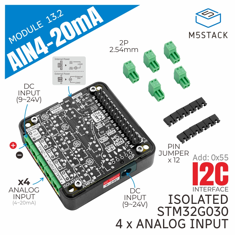 M5Stack 4-Channel Analog to 12 - M5Stack ulasan dan harga